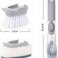 1271 Automatic Liquid Dispenser Dish Clean Brush Scrubber