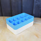 Multi-function Desktop Drawer Storage Box 10 Grid Underwear Socks Box (2 Pc Set)