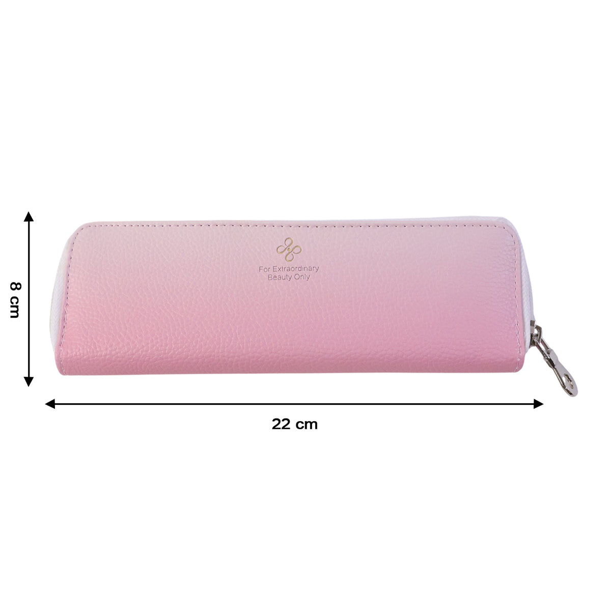 Premium Makeup Brush Storage Pouch With Zip Closure (1 Pc)