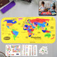Aditi Mapster World Map Eva Foam Puzzle Set