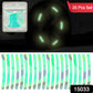 Car Wheel Hub Reflective Car Stickers Night Warning Stickers (20 Pcs Set Multicolored)