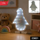 3d Led Penguin Decorative Infinity Mirror Light For Room And Wall Decor (1 Pc)