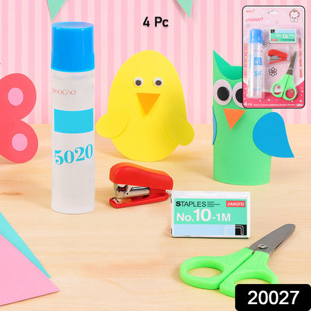 Kids Crafting And Stationery Set  4 Pc Set