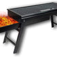 2225 Folding Portable Barbeque Bbq Grill Set For Outdoor And Home