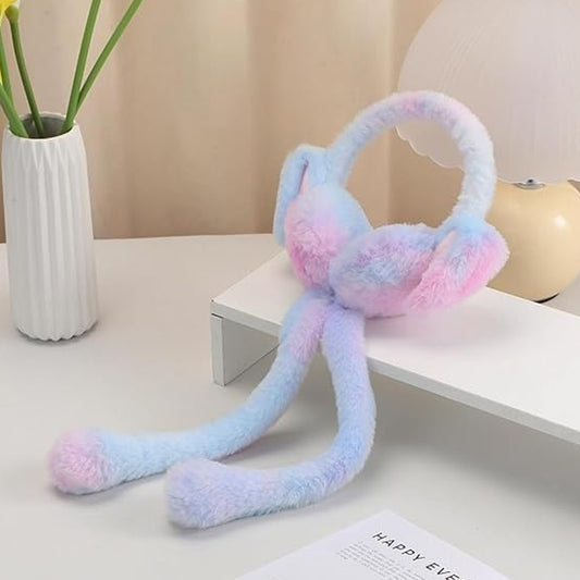 Soft Plush Winter Earmuffs For Kids (1 Pc)