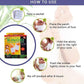 Detox Foot Pads With Ginger  Salt  10 Pcs  Velvet Wellness