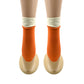 7357 Socks Breathable Thickened Classic Simple Soft Skin Friendly (1pair)