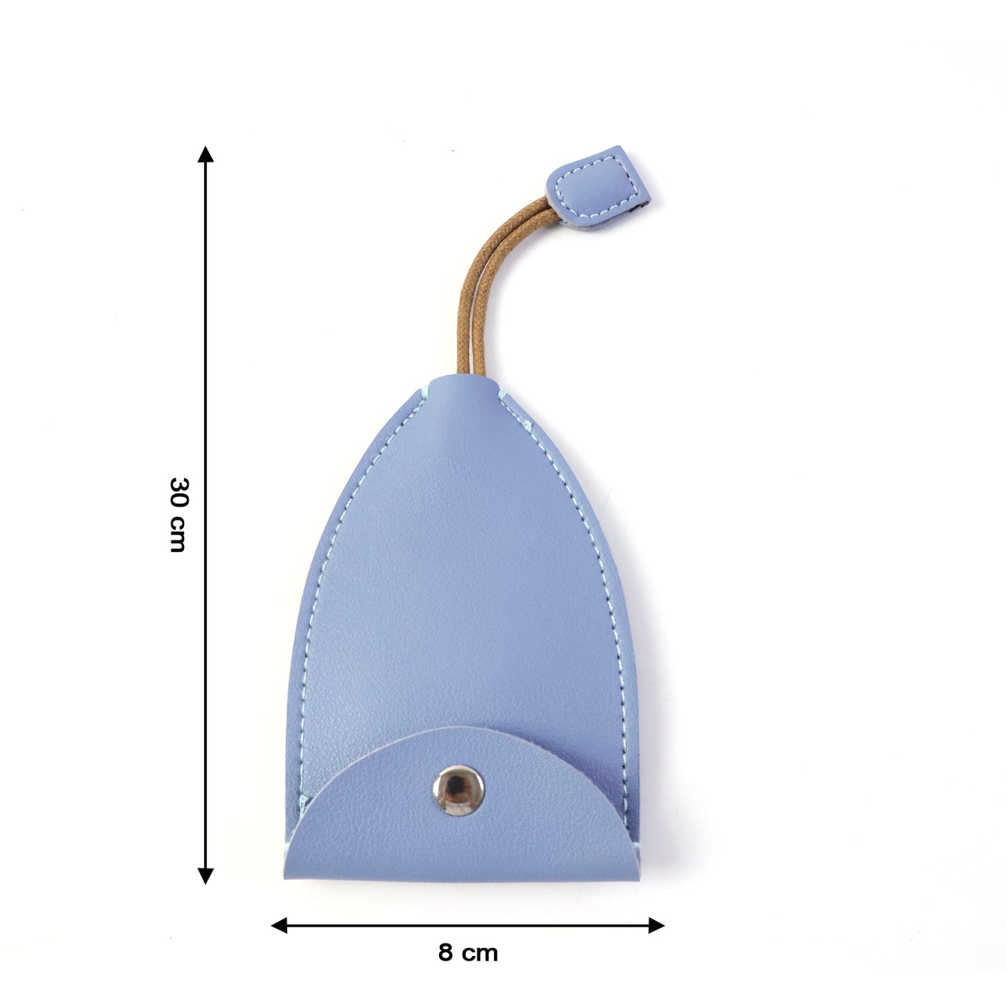 Compact Travel Keyholder Pouch With Wrist Strap (1 Pc)