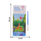 Kids Water Colour Painting Book With Brush (1 Set 12 Pages)