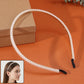 Premium Pearl Embellished Slim Hairband (1 Pc)