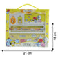 Premium Cartoon Printed Pencil Box Stationery Set (1 Pc)