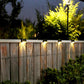 9412 Solar Decorative Lights Waterproof Durable Garden Atmosphere Lights Stair Lights Railing Lights Step Steps Lights For Outdoor Patio Courtyard Stair Step Fence Patio Stairsyard Garden Pathway ( 4 Pc Set)