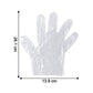 Disposable Plastic Gloves (100 Pc, Large)