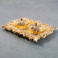 Royal Ornate Oval Pooja Thali - (1 Pc)