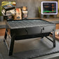 Portable charcoal BBQ grill