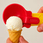 1-piece Plastic Ice Cream  Watermelon Scooper With Trigger Dipper