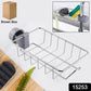 Soap Sponge Holder Stainless Steel Sink Caddy Organizer (1 Pc)