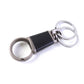 Premium Dual Ring Metal Key Holder With Rotating Swivel (1 Pc)