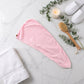 Microfiber Hair Wrap Towel Cap For Women Quick Dry Turban For Bath And Shower