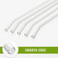 Plastic Reusable Glass Straws Clear Glass Drinking Straw 5pc