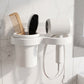 Wall Mounted Toothbrush Holder Set (1 Set)