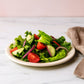 Plastic Round Dinner  Serving Plate  19 Cm (1 Pc)