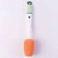 3 In 1 Carrot Bottle Cleaning Brush With Sponge For Cups And Flasks (1 Pc)