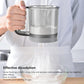 Plastic Flour Sieve Cup With Handle And Fine Mesh Filter For Kitchen Baking