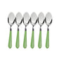 2269 Stainless Steel Spoon With Comfortable Grip Dining Spoon Set Of 6 Pcs