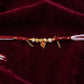 Traditional Ganesh Rakhi with Gold Wire 