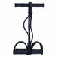 Portable Pull Rope Resistance Exerciser with Foot Pedal Support (1 Pc)