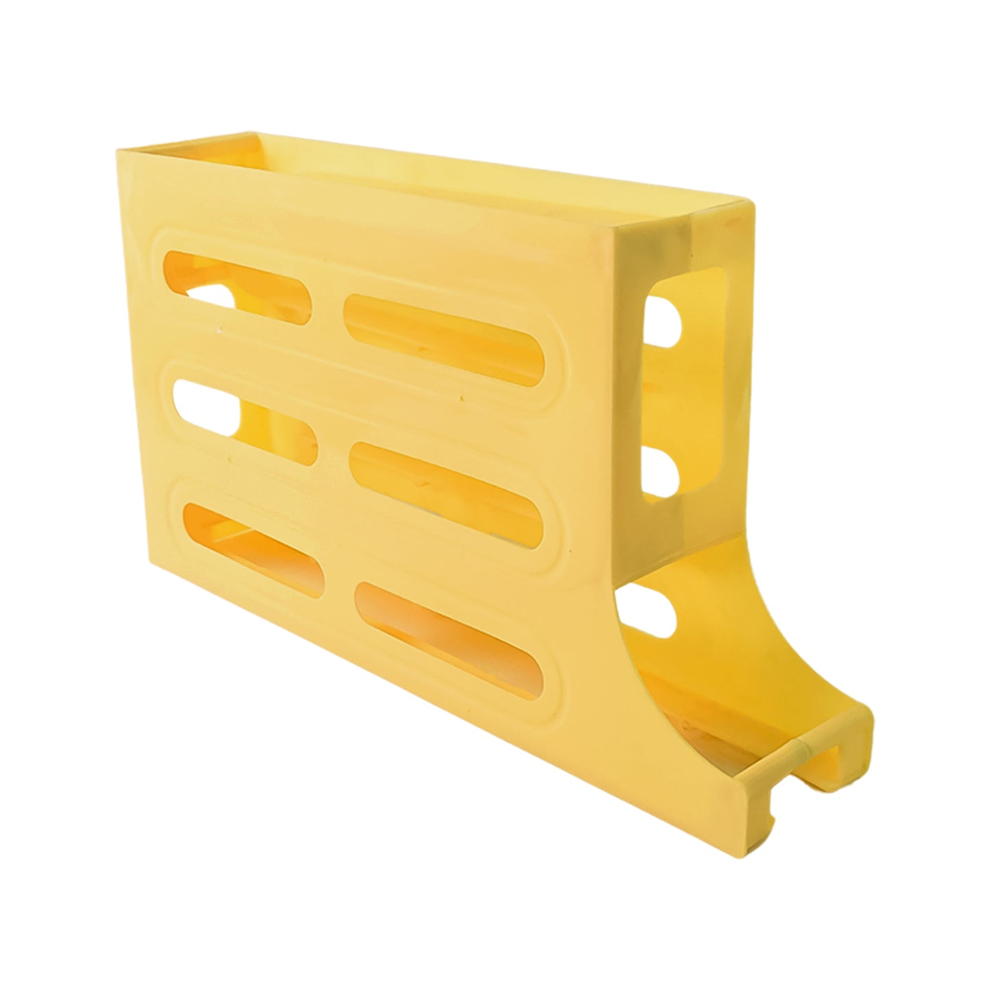 3-layer Rolling Egg Storage Rack Dispenser (1 Pc)