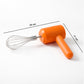 Portable Usb Rechargeable Electric Handheld Whisk Mixer (1 Set)