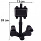 360 Degree Car Rear View Mirror Mobile Phone Holder  Adjustable  Secure Fit