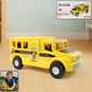 kids yellow bus toy