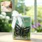 Elegant Butterfly Design Metal Bookmark (1 Pc)