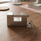94mm Stainless Steel Padlock: Rectangular, Hardened Steel, 5 Keys