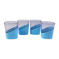 Prexo Stylish Grip Base Plastic Selo Glass (4 Pc, Set 300 ML Each)