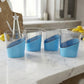 Prexo Stylish Grip Base Plastic Selo Glass (4 Pc, Set 300 ML Each)