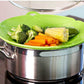 Silicone lid for pots and pans