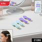 Cute Spoon  Spatula Shape Decorative Hair Clip Set (4 Pc)