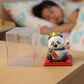 Automatic hand moving panda decor