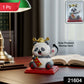 Cute waving panda solar toy