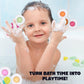 White Baby Spinner Toy Set – Sensory Suction Spin Toys (3 Pc Set)