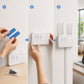 Wall Mount Wifi Router Holder Storage Box Organizer Rack With Screws (1 Pc)