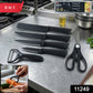  sharp kitchen knives set tools