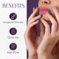 OG Beauty Purple Dazzle Starlet Glitter Nail Paint (10 ML / 1 Pc)
