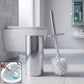 Premium Toilet Cleaning Brush with Holder Set (1 Pc)