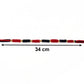 Handmade Black And Red Bracelet Rakhi For Brother (1 Pc)