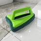 Bathroom Brush with abrasive scrubber for superior tile cleaning